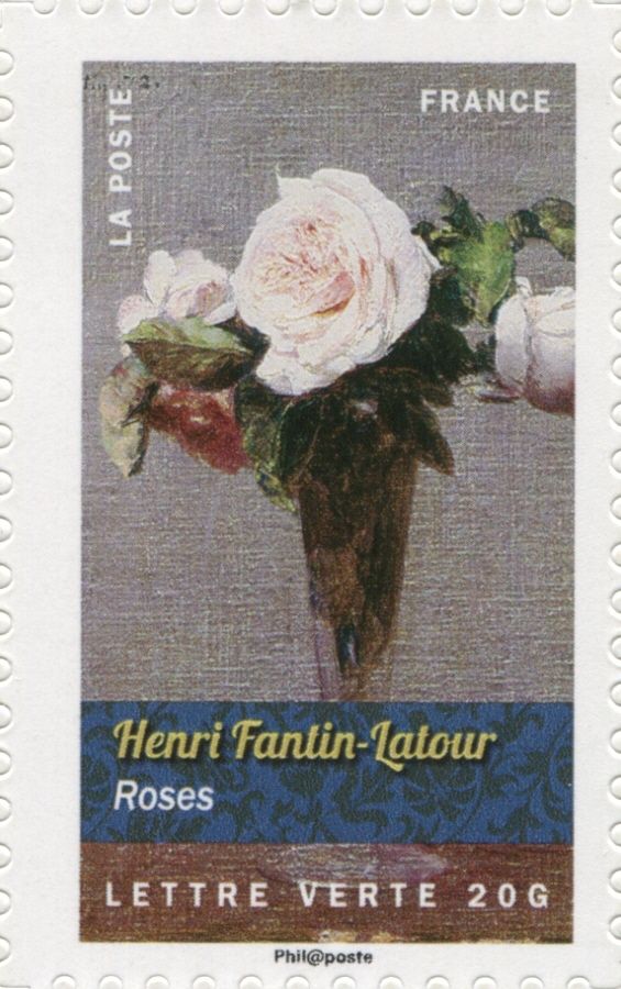 Roses by Henri Fantin-Latour,