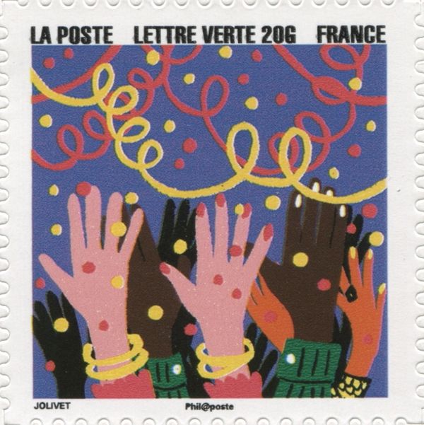 Happy New Year, stamp 9