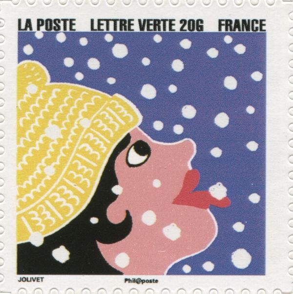 Happy New Year, stamp 4