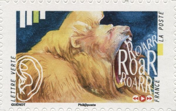 The roar of the lion