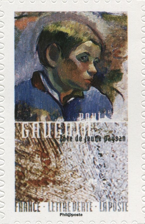 Paul Gauguin: young peasant Head