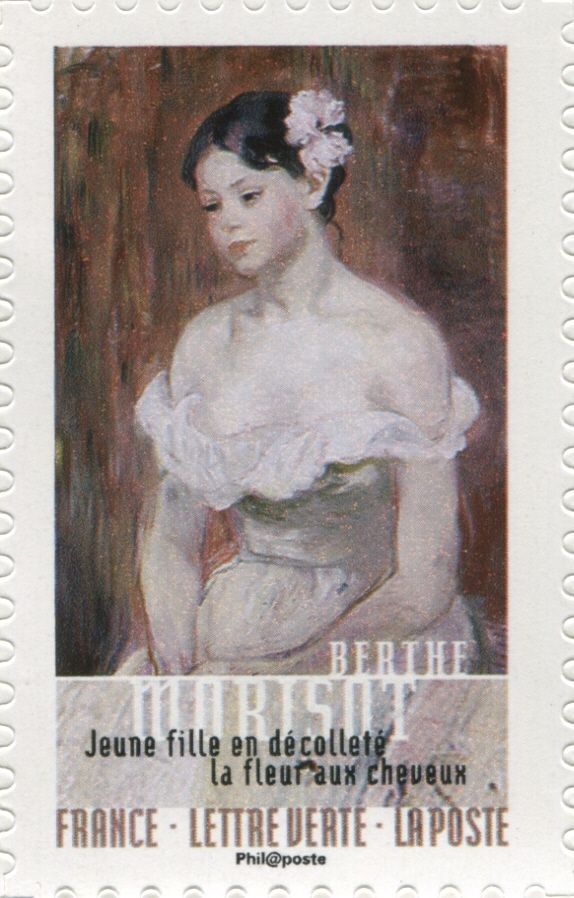 Berthe Morisot: Young girl neckline
