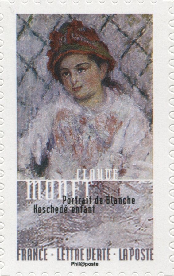 Claude Monet: Portrait of Blanche Hoschedé child