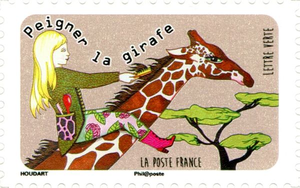 Combing the giraffe