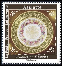 Ceramic Plate from Sevres