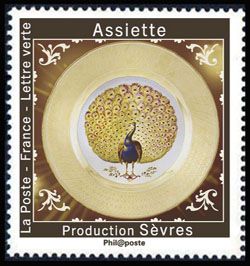 Ceramic Plate from Sevres