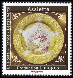 Ceramic Plate from Limoges