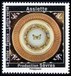 Ceramic Plate from Sevres