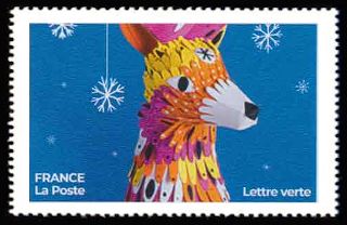 Holiday Stamps 2019 - Reindeer Head