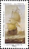 "Fishing for Herring" by A van der Kabel (1631-1705)