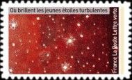 Where Turbulent Young Stars Glow