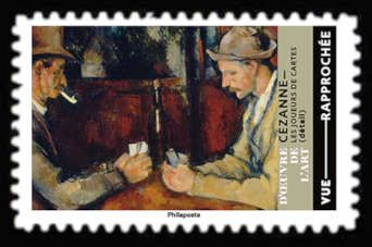 The Card Players (Detail) by Paul Cézanne
