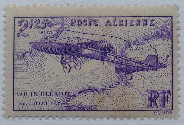 25th anniversary of the Channel crossing by Louis Bleriot