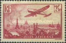 Plane Flying over Paris