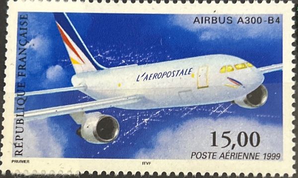 Aircraft- Airbus A300-B4 - from regular sheet