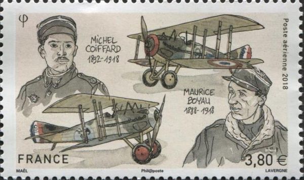 Famous Aviators : Boyau & Coiffard