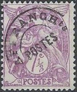 Allegorical subjects (Type Blanc) precancel