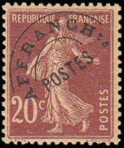 Semeuse préoblitéré