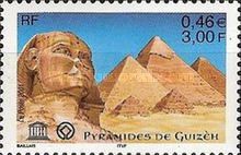 Pyramids of Giza, Egypt (World Heritage 1979)