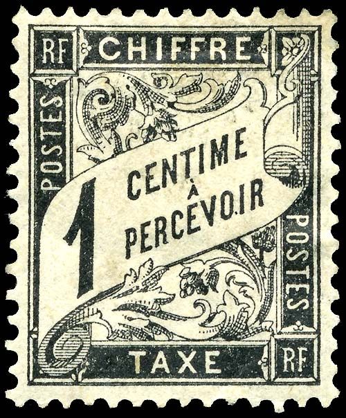 Chiffre taxe, type Duval