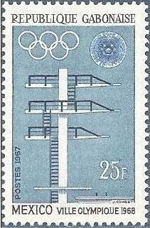 Olympic diving tower, Mexico City