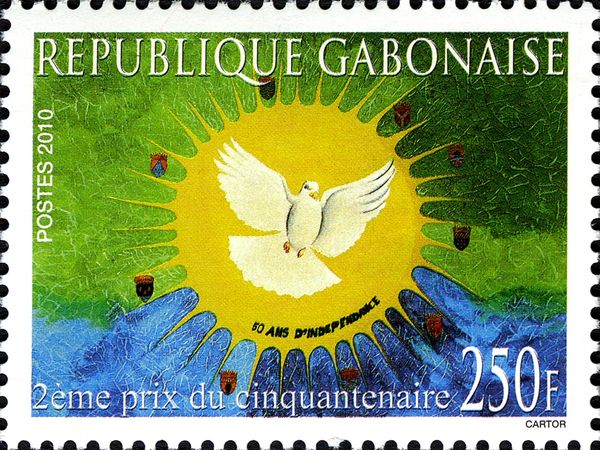 Prize-winning Art in 50th Anniversary of Gabon Art Contest, 