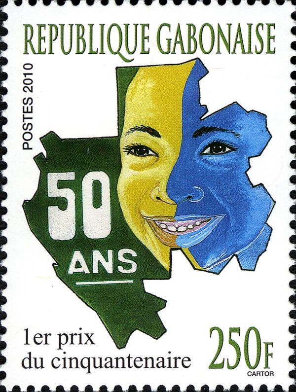 Prize-winning Art in 50th Anniversary of Gabon Art Contest, 