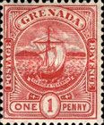 Colonial badge: sailing ship