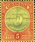 Colonial badge: sailing ship