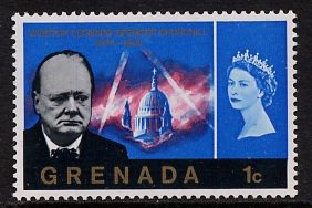 Sir Winston Churchill and St. Paul's Cathedral in wartime