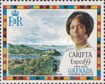 Gov. Hilda Bynoe and View of St. George’s