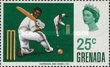 Batsman sweeping ball
