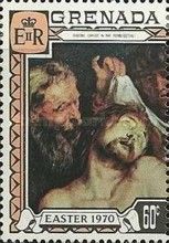 "Christ in the Tomb" by Peter Paul Rubens