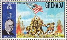 raising US flag in Iwo Jima