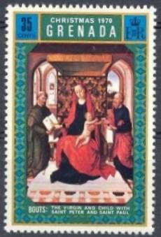 "The Virgin and Child with St Peter and St Paul" (Bouts)