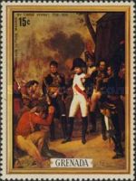 Napoleon Outside Madrid, Carle Vernet