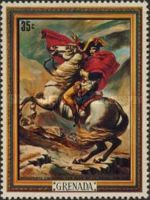 Bonaparte Crossing the Alps, J.L. David
