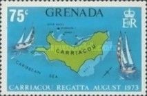 Map of carriacou