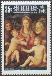 Holy Family with St. Anne & the Infant St. John by Bronzino