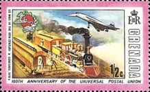 19th Century US Mail Train & Concorde