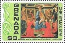 "Madonna with St. Cosmas and other Saints" (Botticelli)