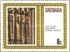 Jamb Statues, West Portal, Chartres Cathedral
