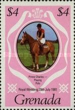 HRH Prince Charles on Horse