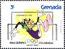 Uneven Bars - Clarabelle Cow