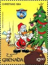 Decorating the Christmas tree - Donald, the Nephews