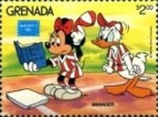 Baseball, Manager - Minnie, Donald