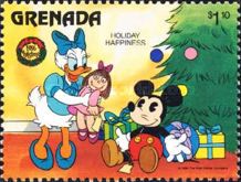 Holiday happiness - Daisy Duck