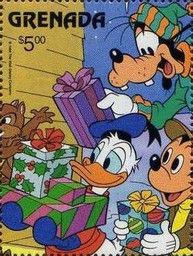Chip, Donald, Goofy, Mickey
