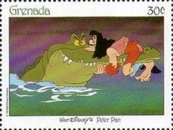 Captain Hook, the crocodile