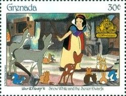 Snow White with the animals